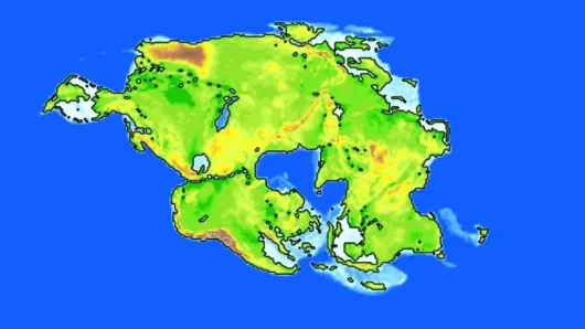 Pangea Ultima'nın yaklaşık 250 milyon yıl içinde Avrupa, Asya ve Afrika'yı kapsayan bir kara kütlesinin Amerika kıtasıyla birleşmesiyle oluşması bekleniyor.