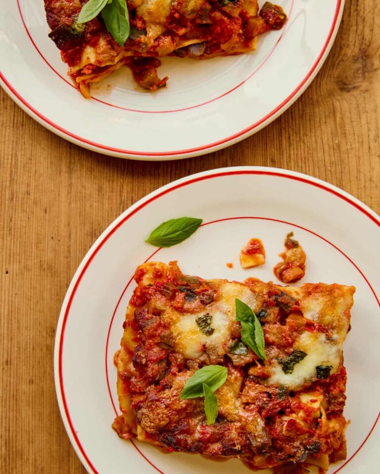 patlıcanlı arrabiata lazanya